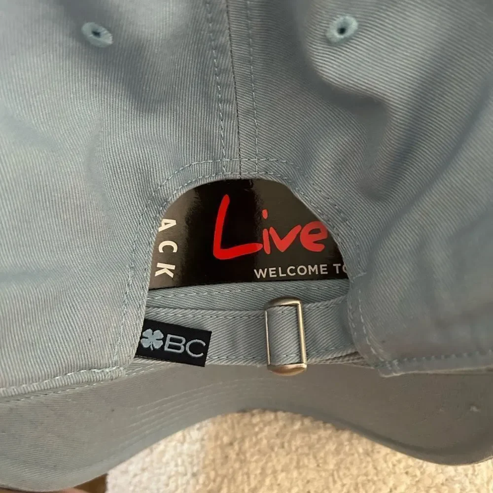 BLACK CLOVET LIVE LUCKY BUNDLE of Two Unisex golf baseball cap, Blue, NWT